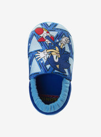 Pantuflas de Sonic para toddler y niños, tallas dobles