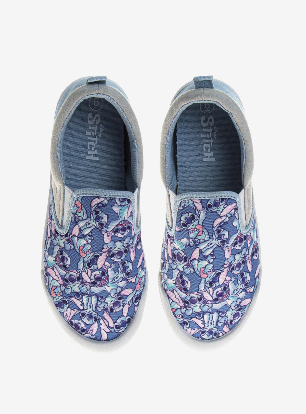 Zapatillas de lona sin cordones Stitch para mujer