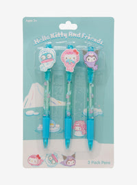 Set de 3 lápices Hello Kitty & Friends con focas