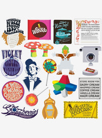 Willy Wonka y la fábrica de chocolate: 100 stickers