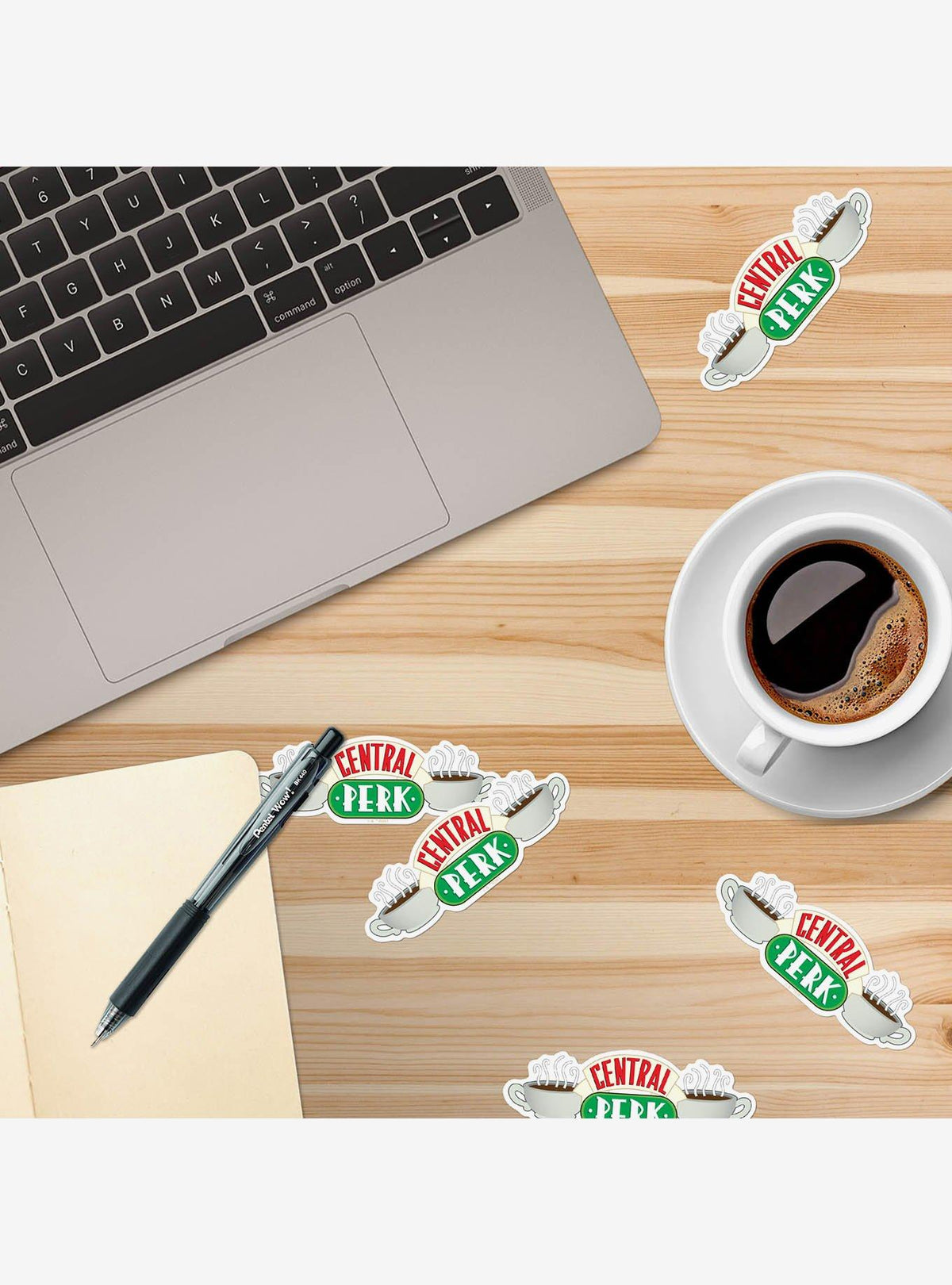 Pack de 100 stickers Friends Central Perk