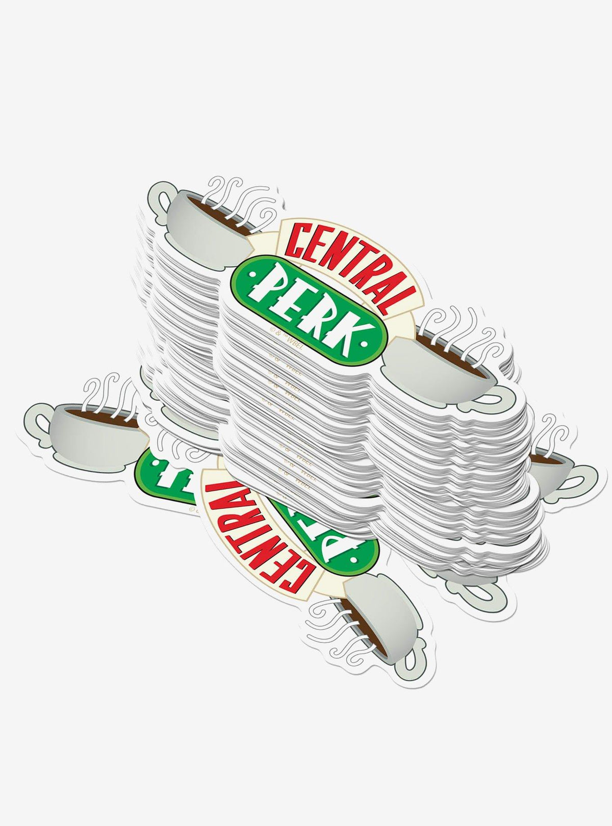 Pack de 100 stickers Friends Central Perk