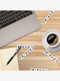 Friends: pack de 100 stickers de logos variados