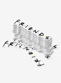 Friends: pack de 100 stickers de logos variados