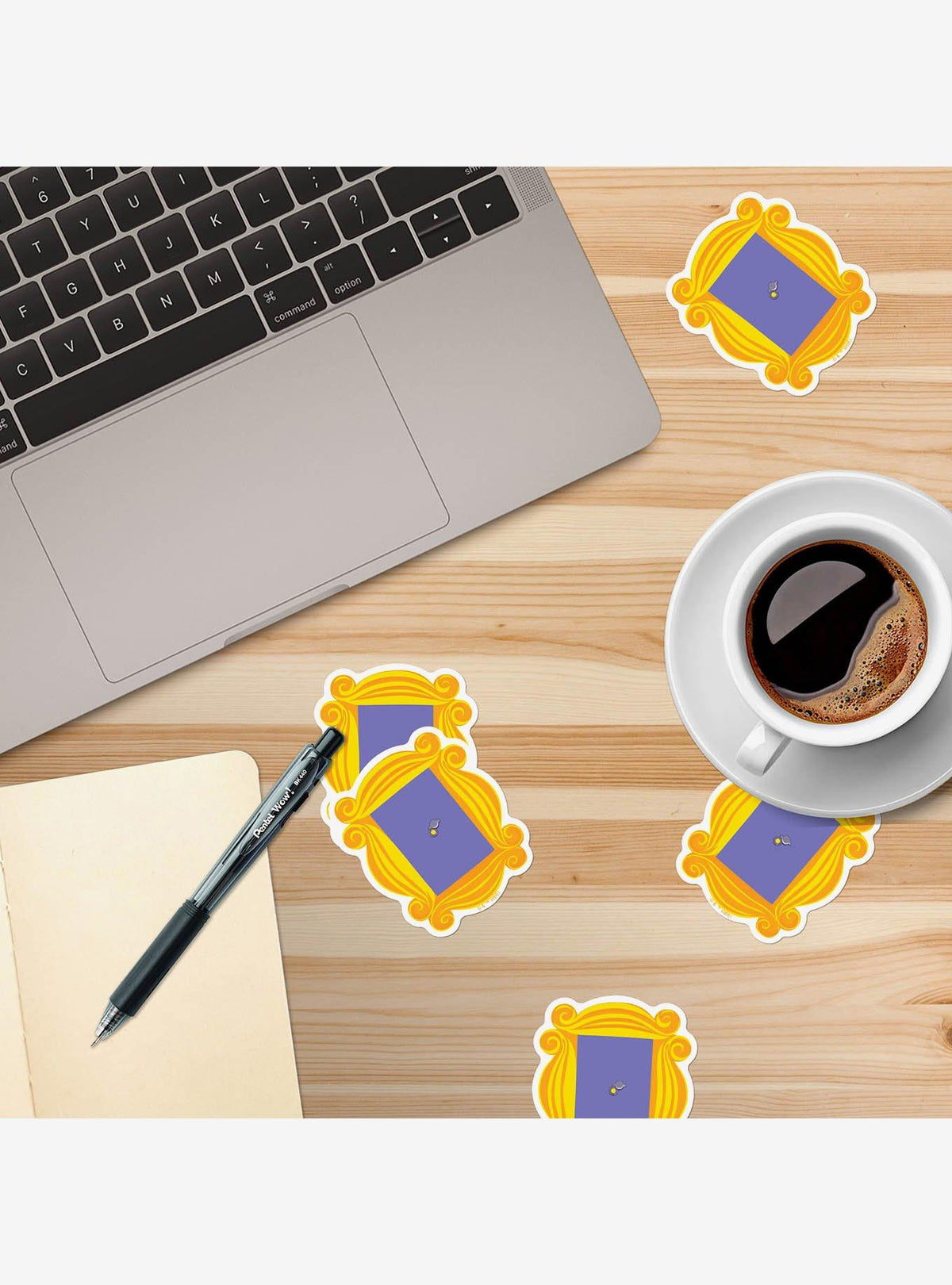 Pack de 100 stickers Friends: diseños variados