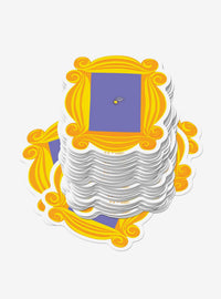 Pack de 100 stickers Friends: diseños variados
