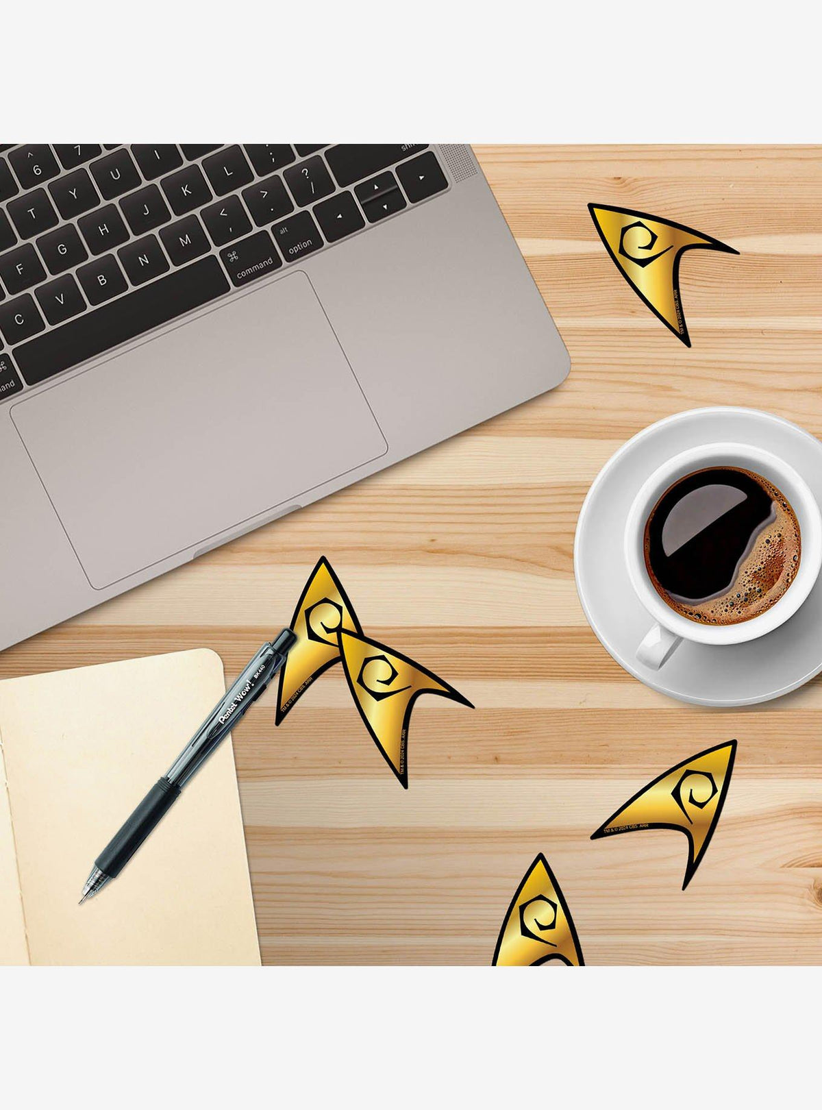 Set de 100 stickers Star Trek: ingeniería y varios