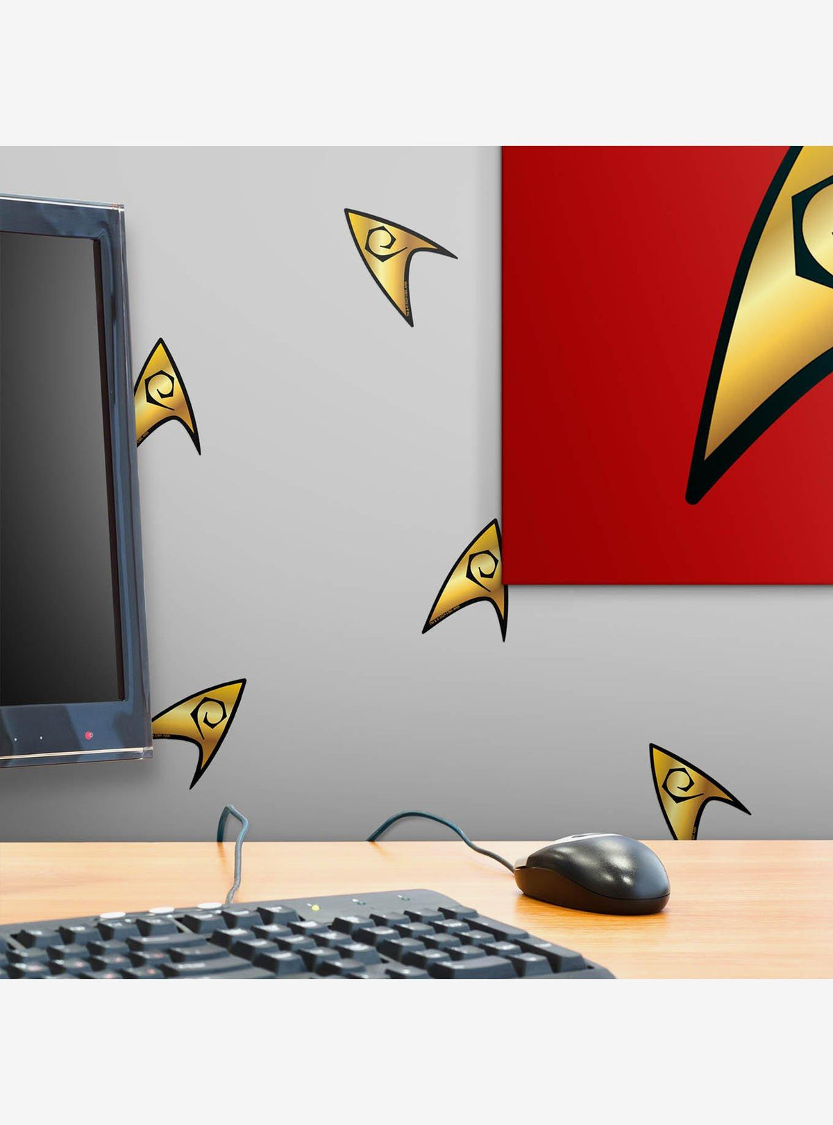 Set de 100 stickers Star Trek: ingeniería y varios