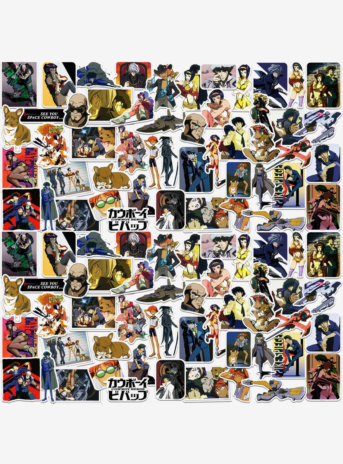 Cowboy Bebop: set de 100 stickers