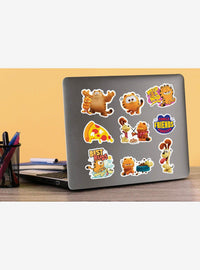 Pack de 100 stickers variados de Garfield