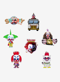 Pack de 100 stickers Killer Klowns From Outer Space
