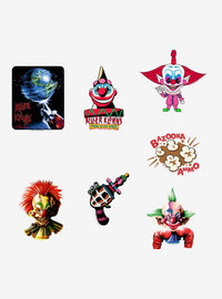 Pack de 100 stickers Killer Klowns From Outer Space