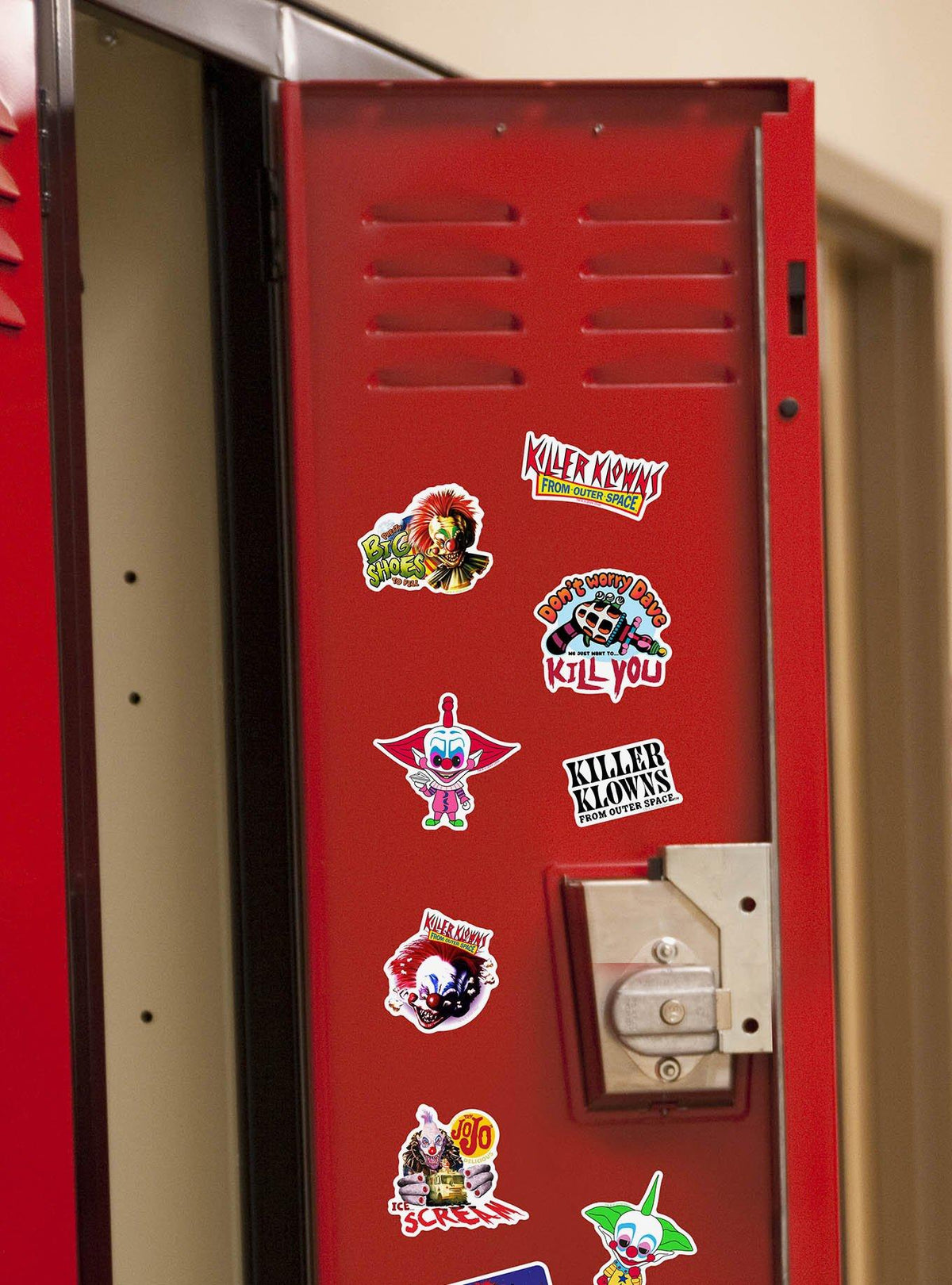 Pack de 100 stickers Killer Klowns From Outer Space