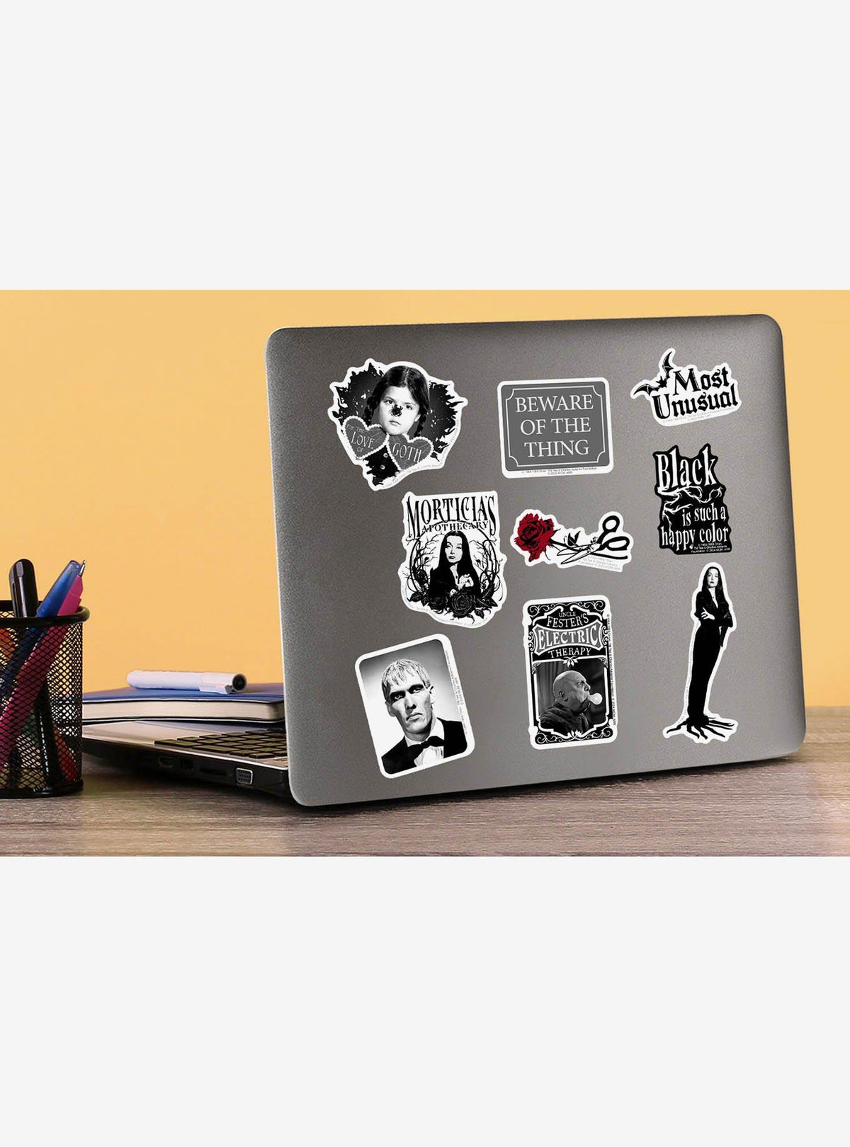 Pack de 100 stickers de The Addams Family