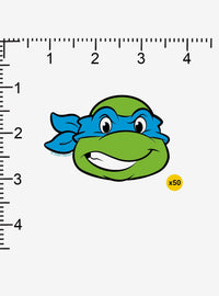 Pack de 100 stickers de Leo - Teenage Mutant Ninja Turtles