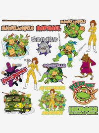 Pack de 100 stickers de Teenage Mutant Ninja Turtles