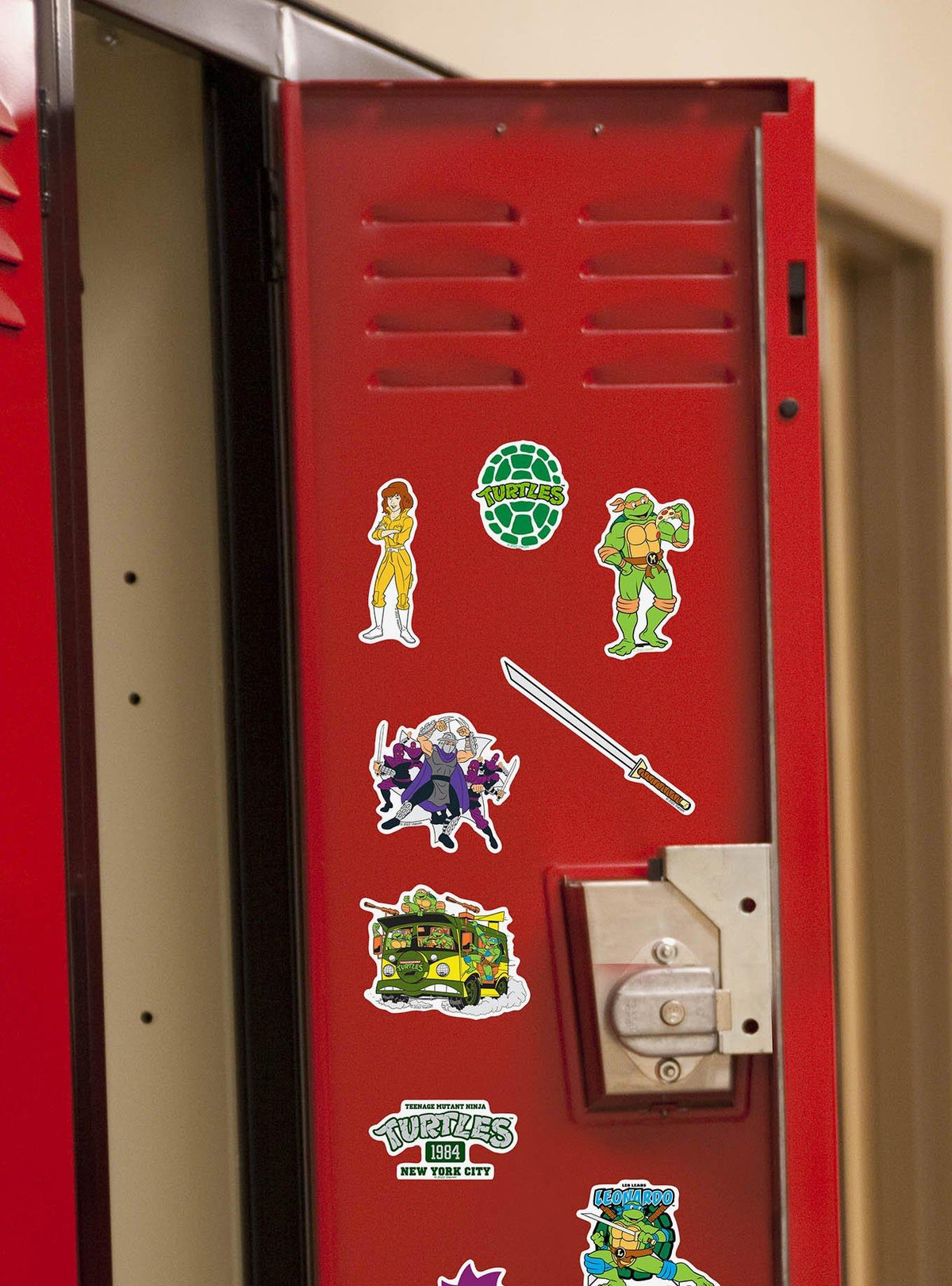 Pack de 100 stickers de Teenage Mutant Ninja Turtles