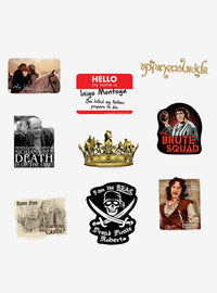 Pack de 100 stickers de The Princess Bride