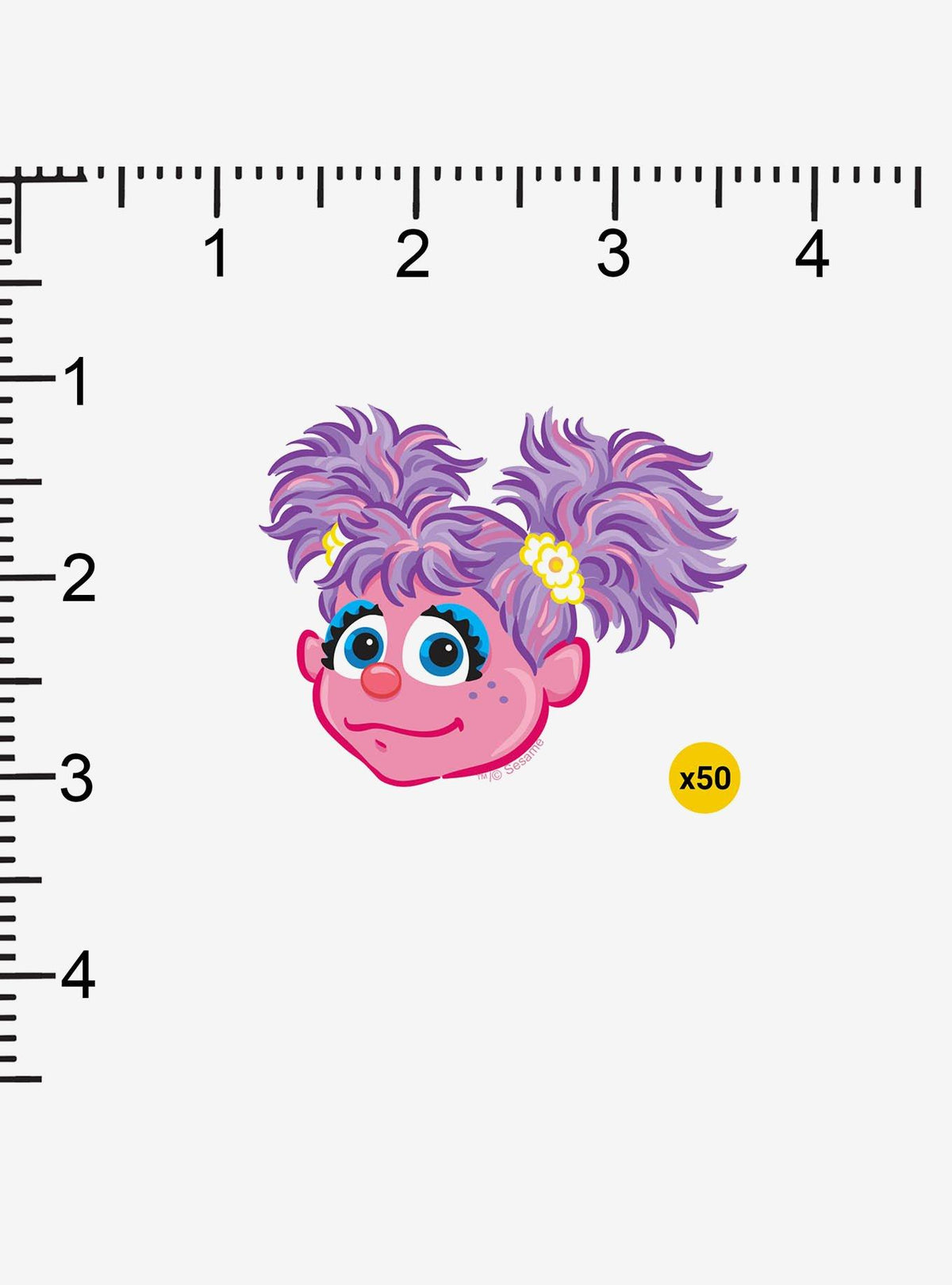 Pack de 100 stickers de Abby Cadabby | Sesame Street