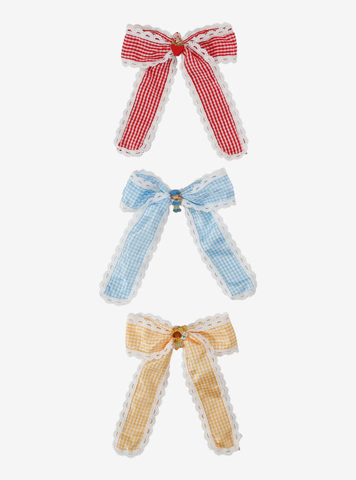 Set de lazos para el pelo Strawberry Shortcake y amigas