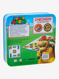 Super Mario Bros. Juego de Damas y Gato