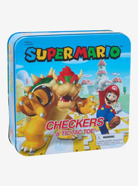 Super Mario Bros. Juego de Damas y Gato