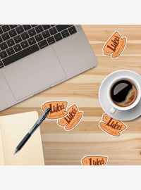 Pack de 100 stickers de Luke's Diner - Gilmore Girls