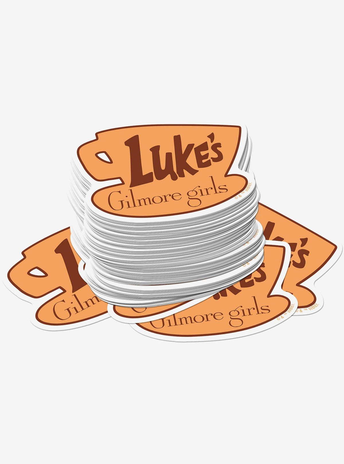Pack de 100 stickers de Luke's Diner - Gilmore Girls