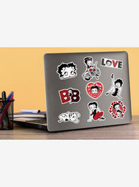 Pack de 100 stickers Betty Boop en colores limitados