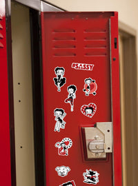 Pack de 100 stickers Betty Boop en colores limitados