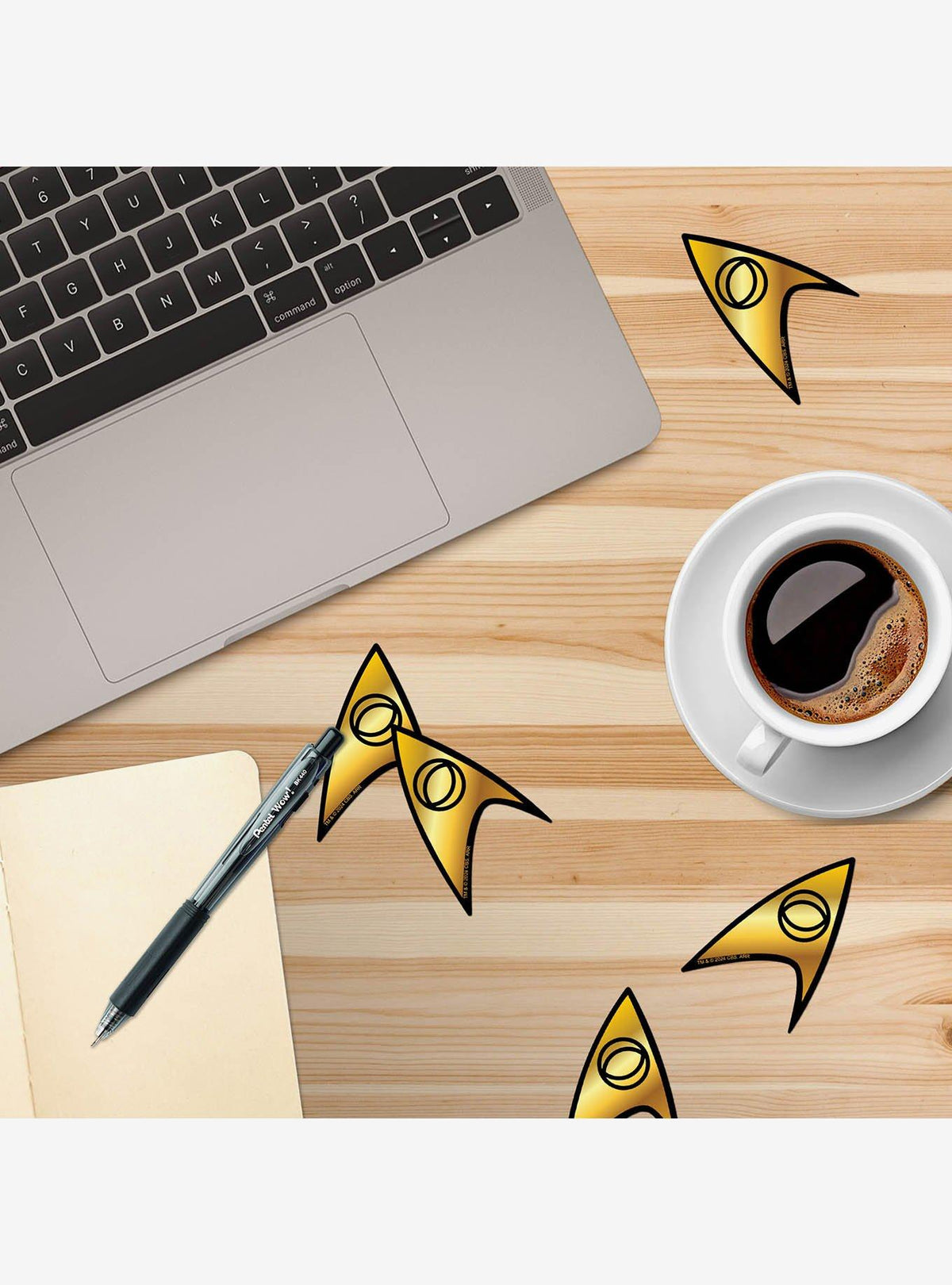Pack de 100 stickers Star Trek: ciencia y temas varios
