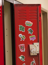 Pack de 100 stickers de las Tortugas Ninja