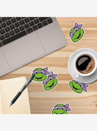 Pack de 100 stickers de Donatello - Tortugas Ninja