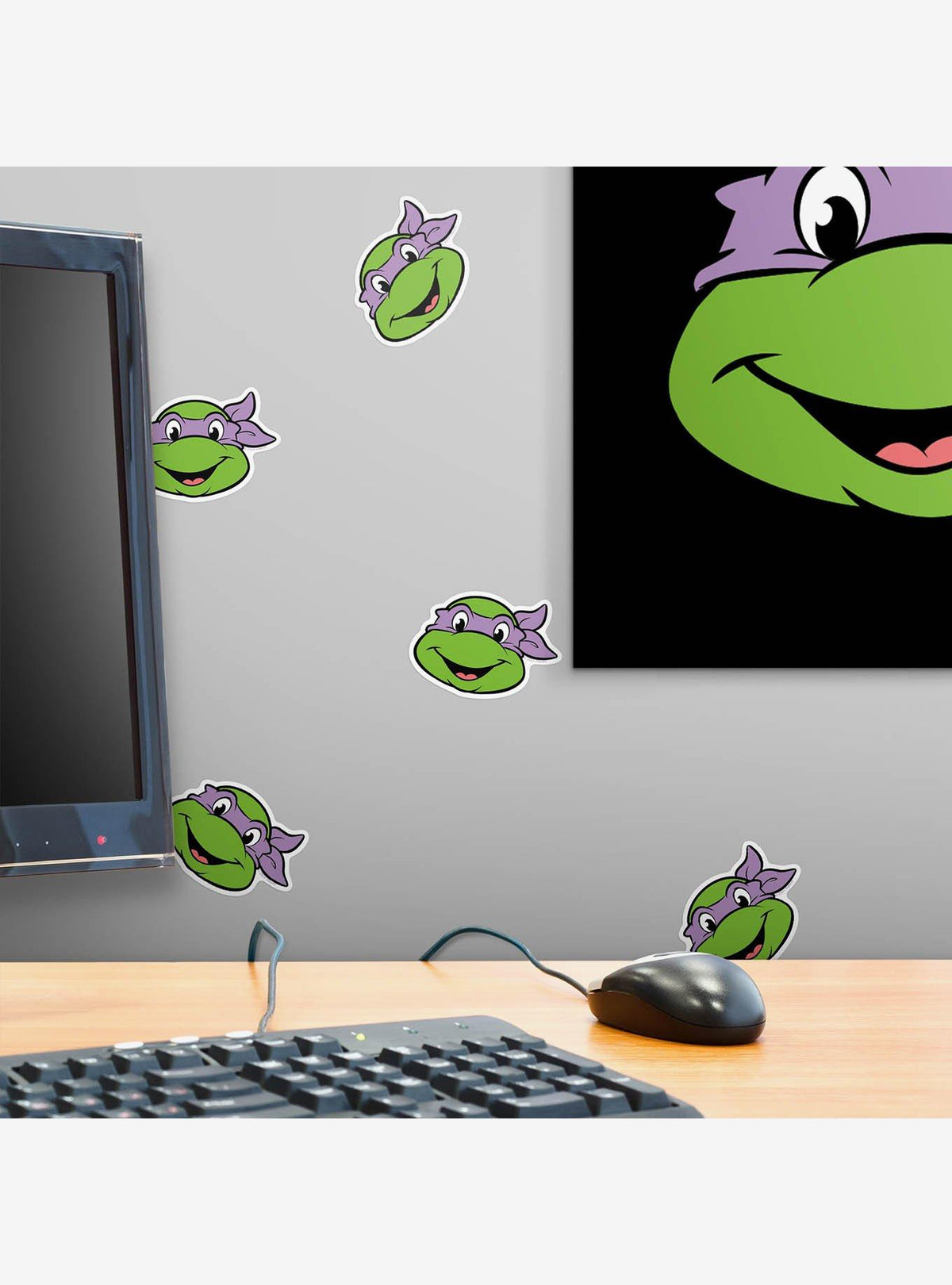 Pack de 100 stickers de Donatello - Tortugas Ninja
