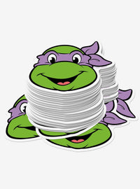 Pack de 100 stickers de Donatello - Tortugas Ninja