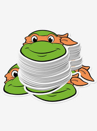 Pack de 100 stickers de Michelangelo - Tortugas Ninja