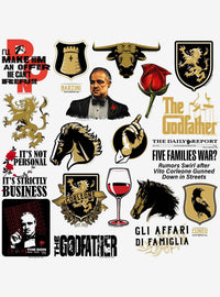 Pack de 100 stickers de El Padrino