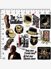 Pack de 100 stickers de El Padrino