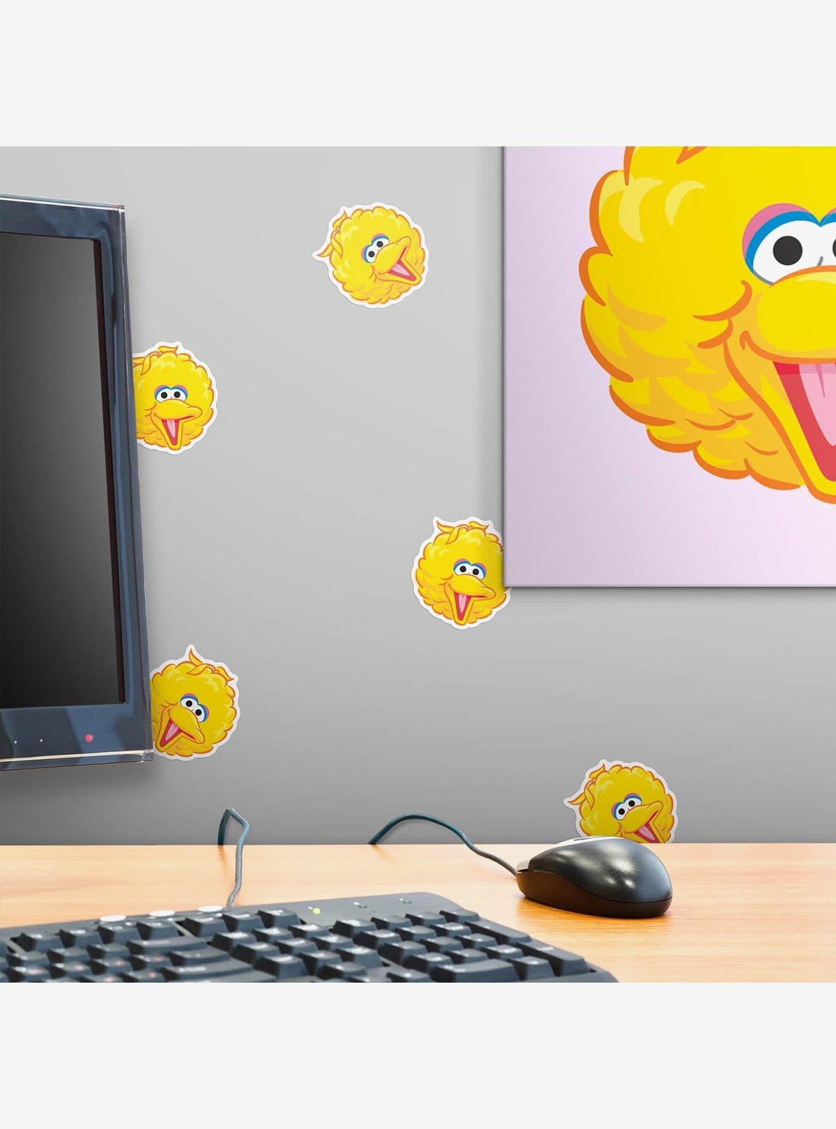 Pack de 100 stickers de Big Bird - Sesame Street