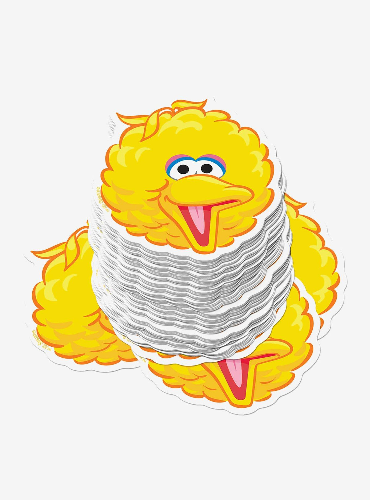 Pack de 100 stickers de Big Bird - Sesame Street