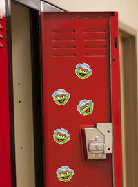 Pack de 100 stickers de Oscar de Sesame Street