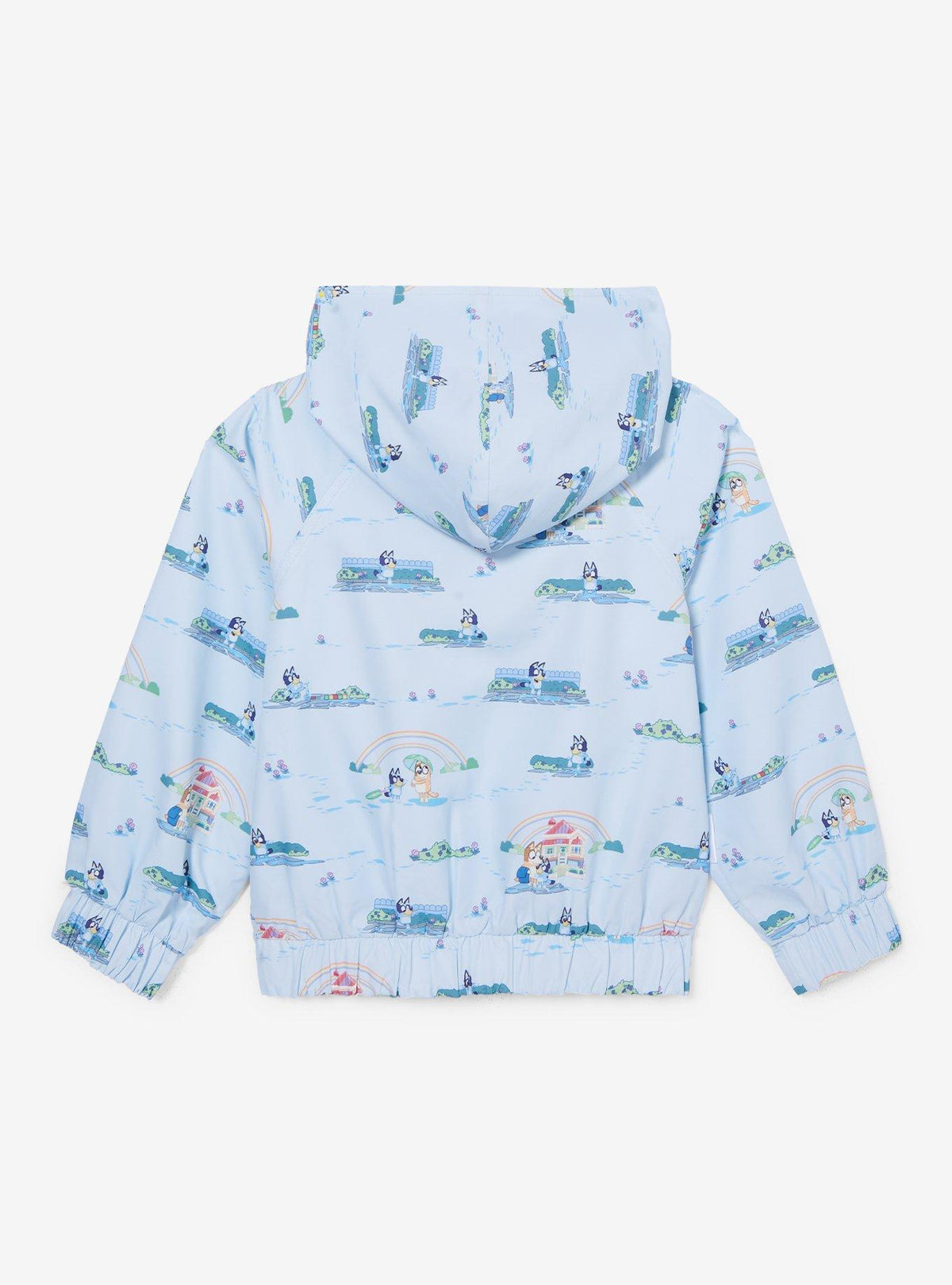 Chaqueta cortaviento reversible Bluey y Chilli