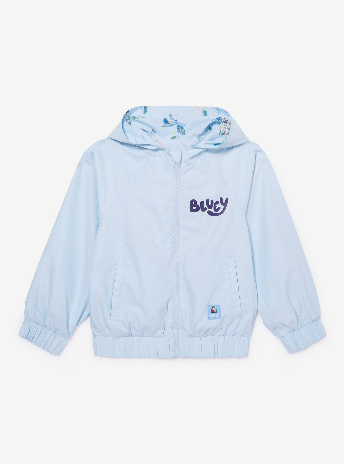 Chaqueta cortaviento reversible Bluey y Chilli