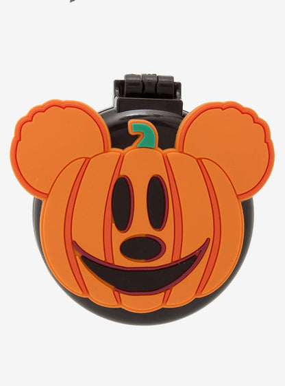 Espejo compacto y cepillo Mickey Mouse calabaza