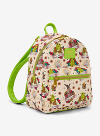Mochila mini Shrek: arte estilo tatuaje