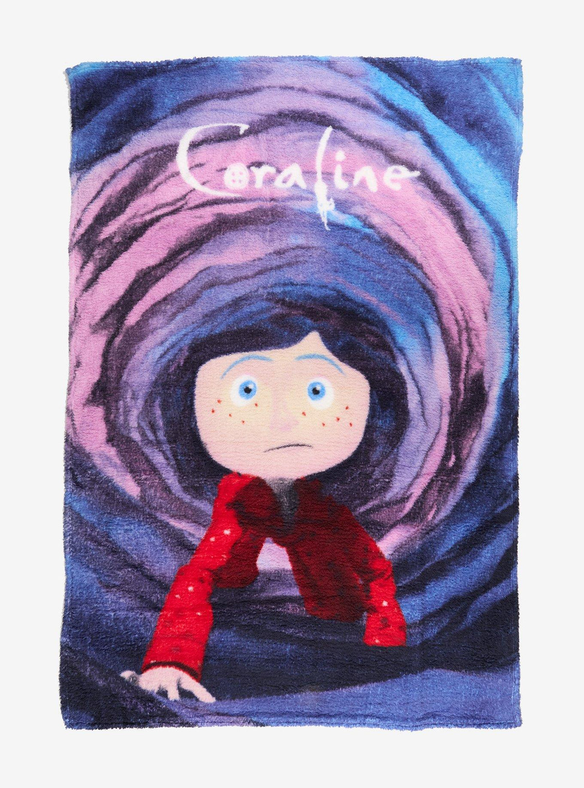 Manta Sherpa Jumbo de Coraline y el portal