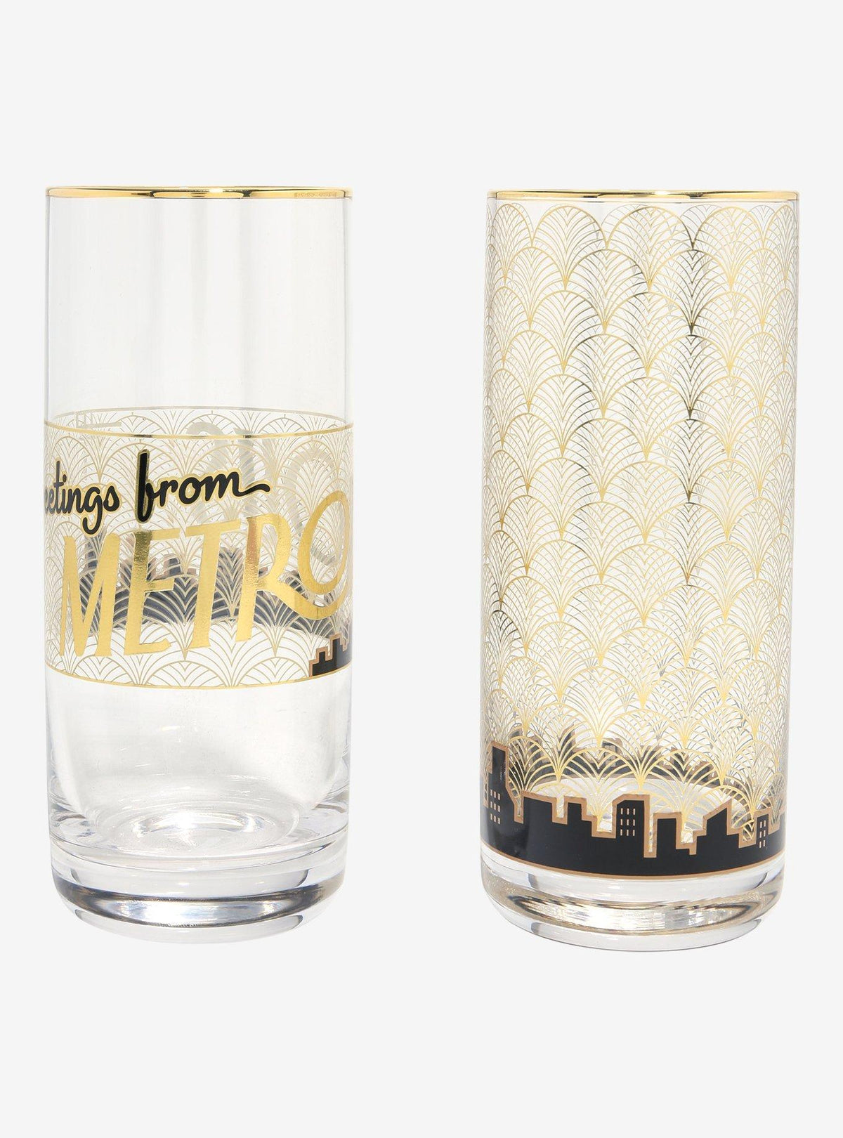 Set de 2 vasos altos Superman - DC Comics
