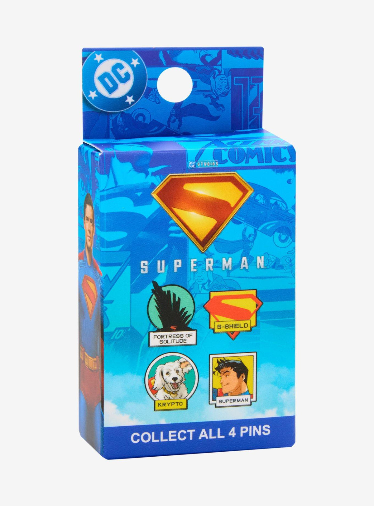Pin esmaltado sorpresa de Superman - DC Comics