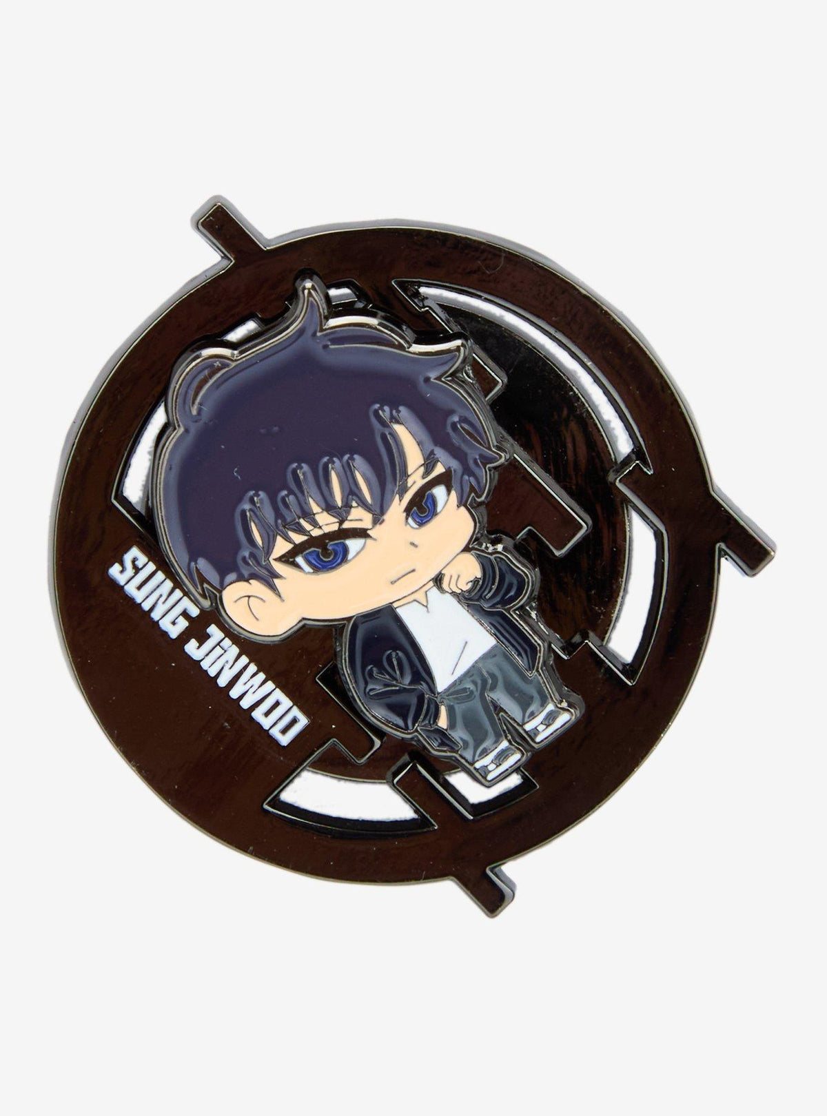 Pin giratorio de Sung Jinwoo | Solo Leveling