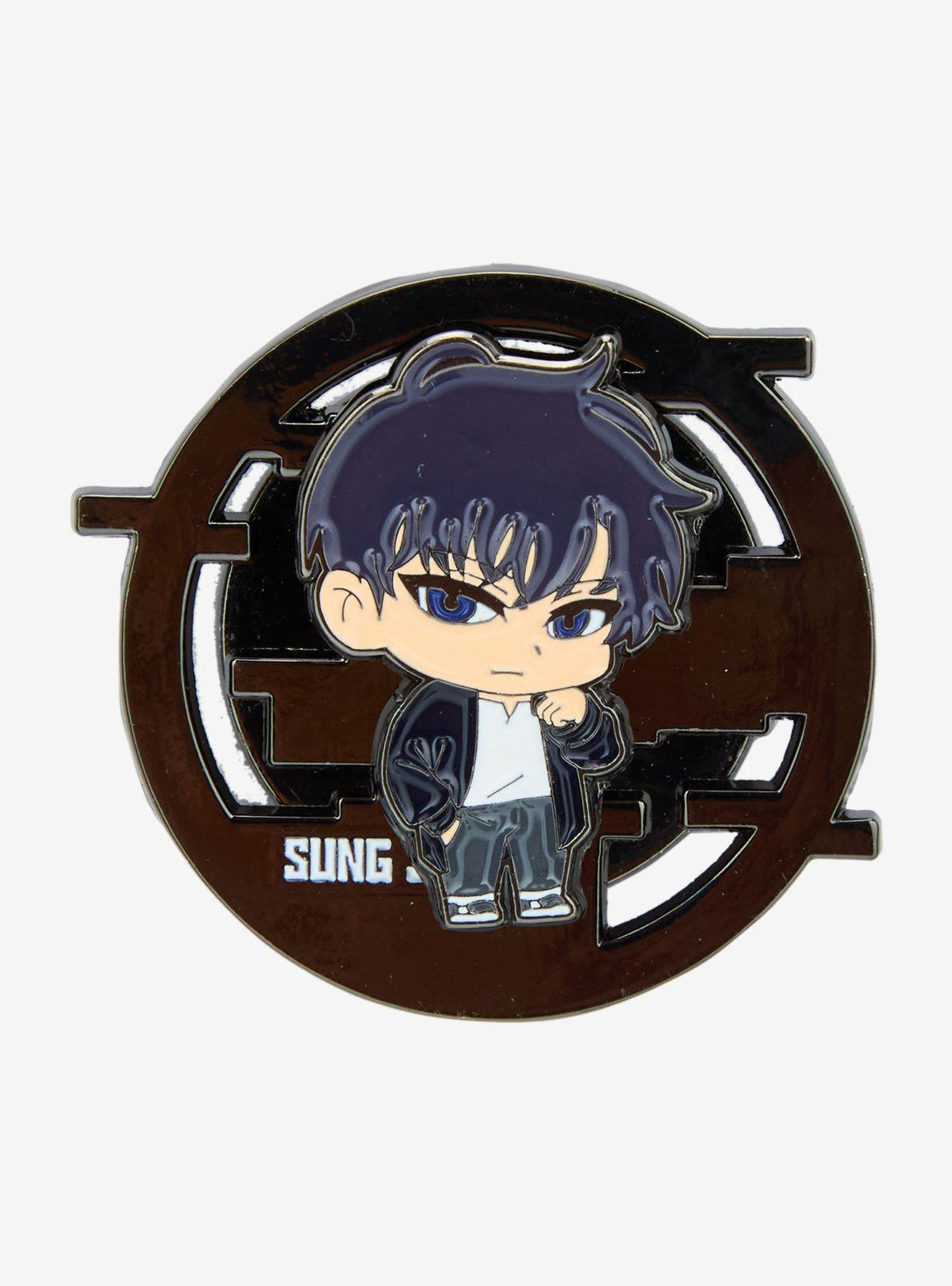 Pin giratorio de Sung Jinwoo | Solo Leveling